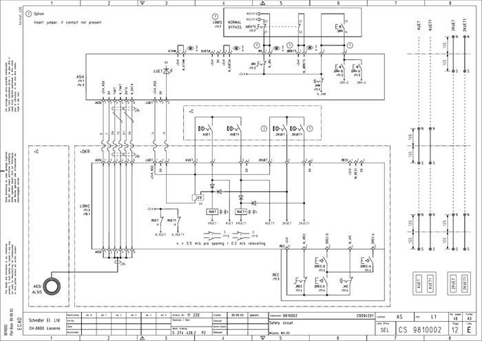 1迅達5600電梯電氣原理圖