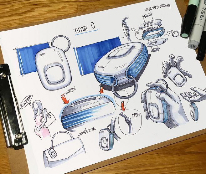 【原創】産品設計過程草圖(1)~