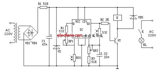 CD4013路(lù)燈控制器(qì)電路(lù)圖_電路(lù)圖_電子(zǐ)産品世界